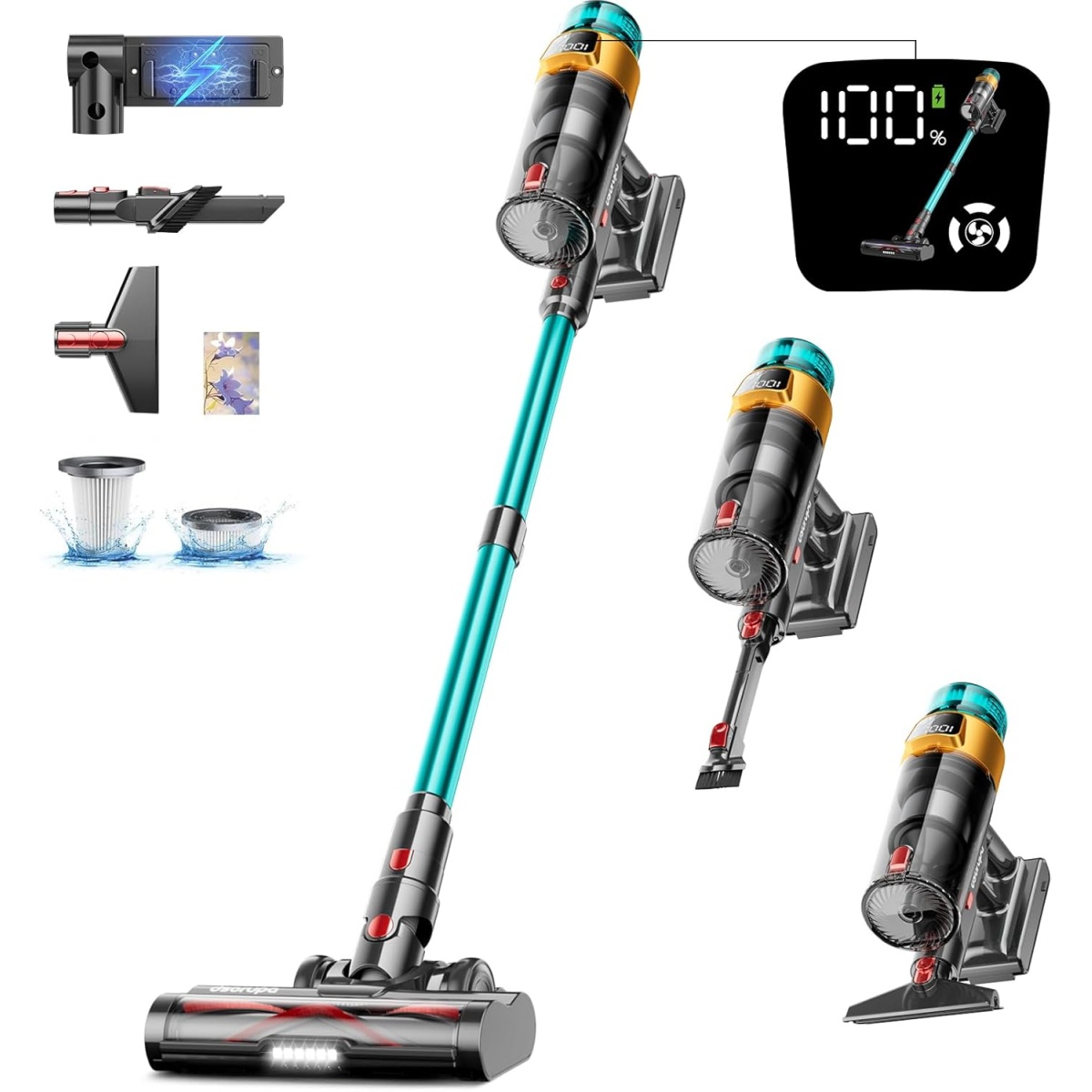 DSORUPA Cordless Vacuum Cleaner for Home V10 Ultra